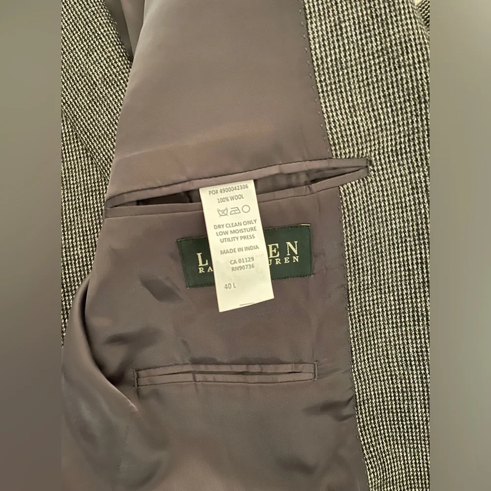 Vintage Lauren Ralph‎ Lauren Wool Blazer – Mens Size 40L – Excellent Condition